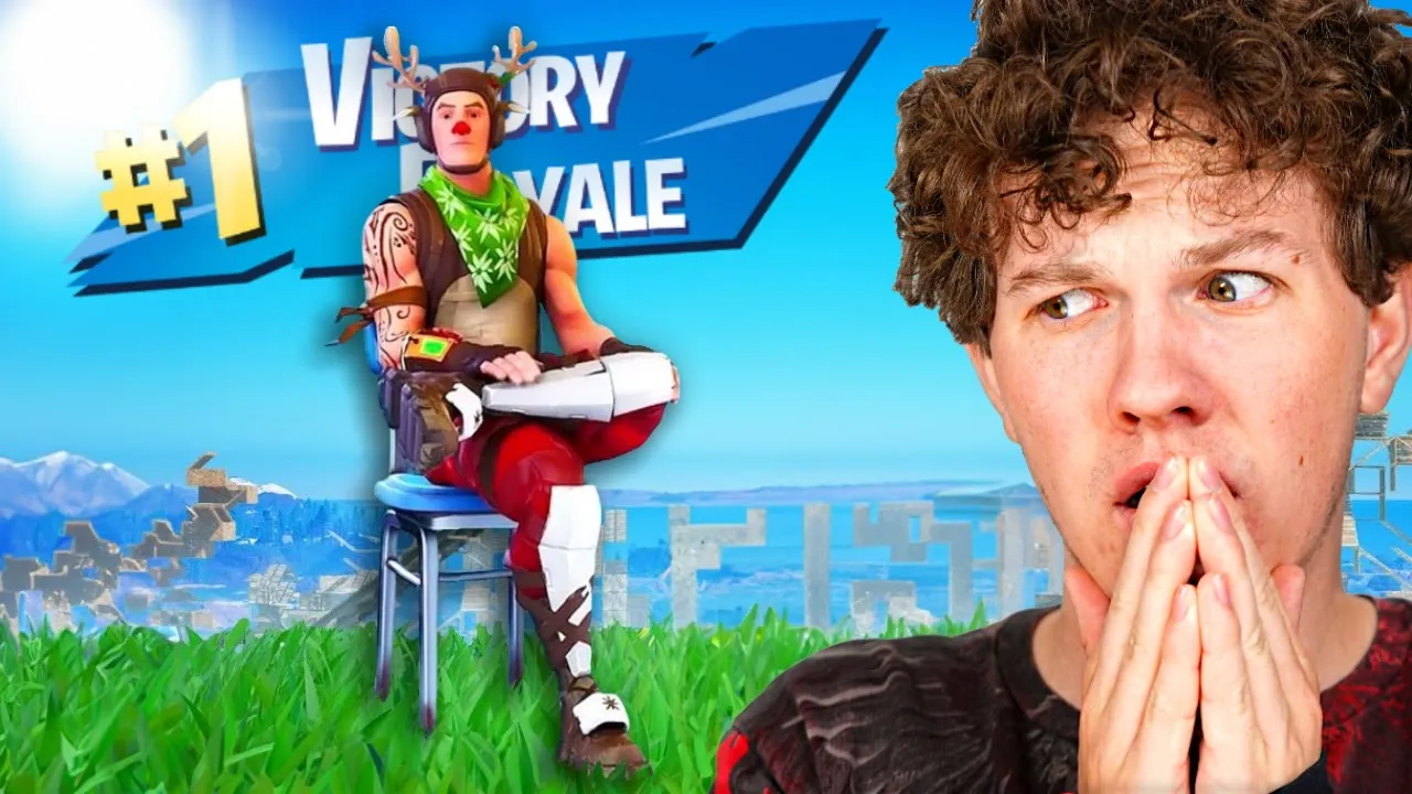 Jeg Vandt i Fortnite ved at Stå Stille!