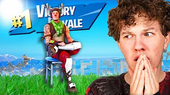 Jeg Vandt i Fortnite ved at Stå Stille!