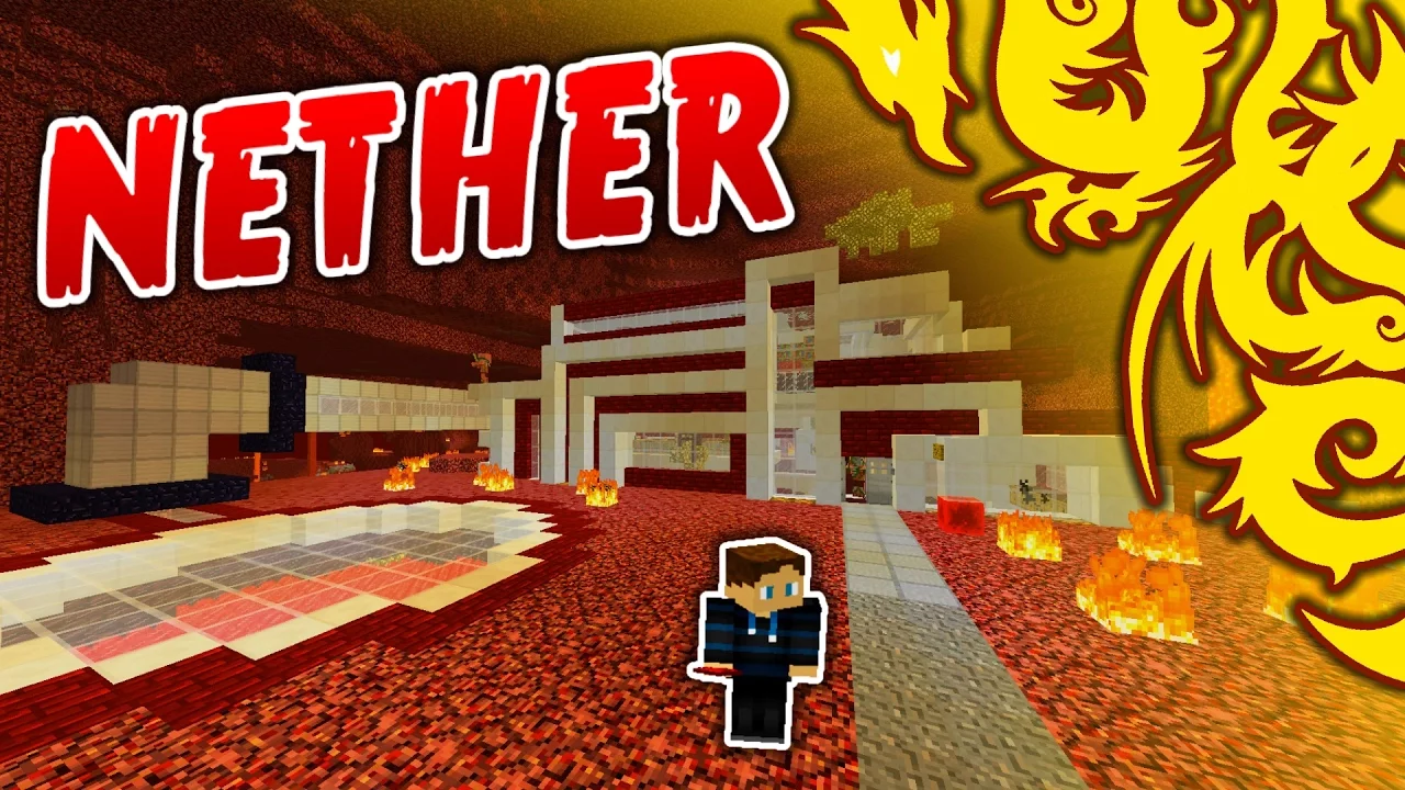 SINDSYGT REDSTONE HUS I NETHER!!