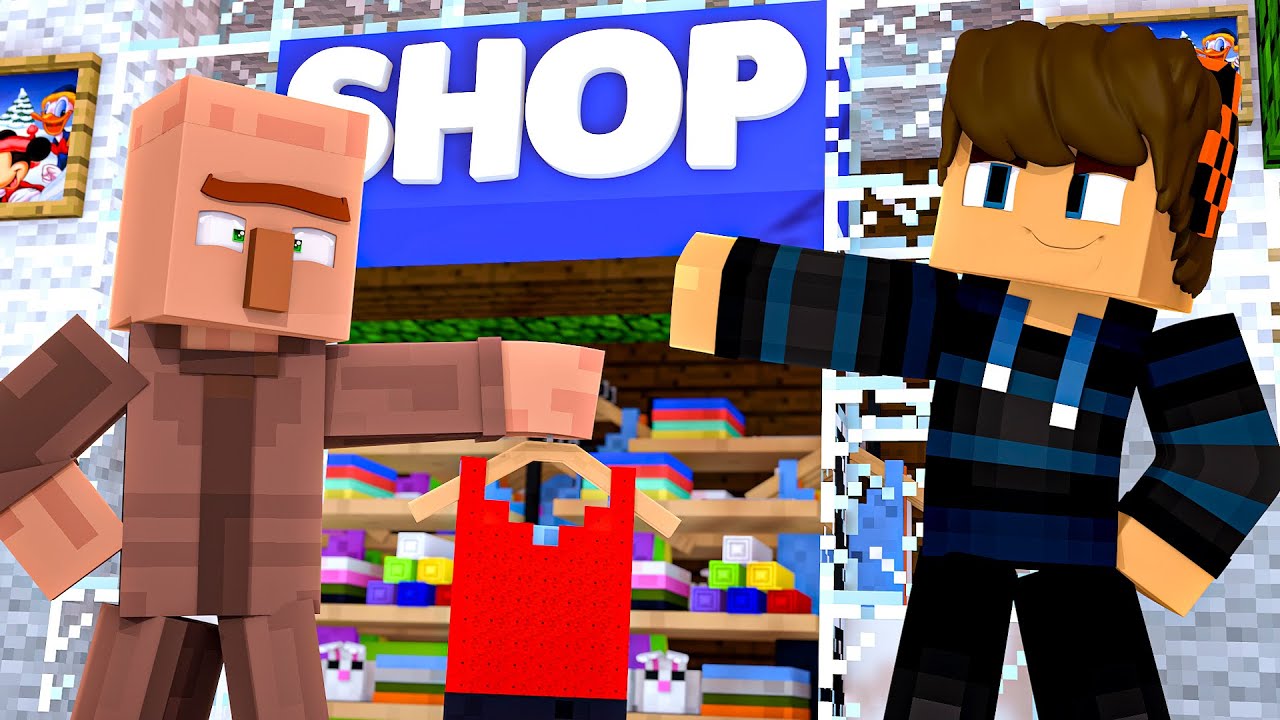 Cube World #19: JEG BYGGER EN BUTIK!!