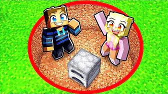 Jeg er Fanget i et Hul med min Kæreste i Minecraft!