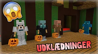 HALLOWEEN KOSTUMER I MINECRAFT!!