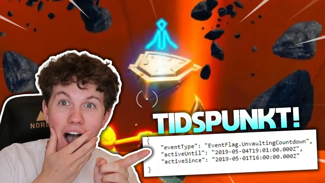 HER ER TIDSPUNKTET FOR VULKAN EVENTET!! - Dansk Fortnite