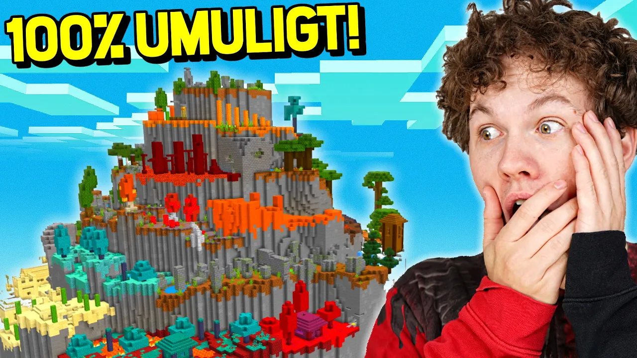 Jeg Klarer Et 100% UMULIGT Parkour Map I Minecraft!