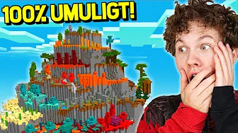 Jeg Klarer Et 100% UMULIGT Parkour Map I Minecraft!