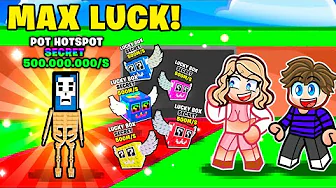 Jeg Købte MAX LUCK i Steal a Brainrot til min Kæreste, og dette skete...