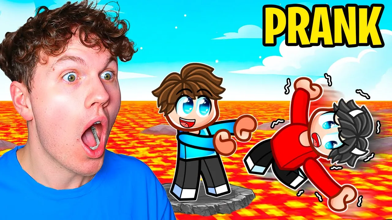 Jeg Skubber Shadys i Lavaen i Survive Lava For Brainrots!