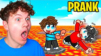 Jeg Skubber Shadys i Lavaen i Survive Lava For Brainrots!