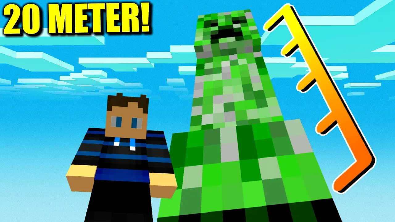 Minecraft, Men *ALLE* Mobs er GIGANTISKE!!