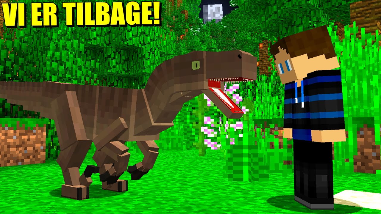 VI ER TILBAGE PÅ DINOSAUR ØEN!! - Dansk Minecraft Titanic #19