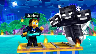 JEG KÆMPE IMOD EN WITHER BOSS! - Minecraft Raft #14