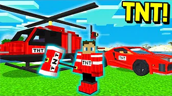 Jeg Kan Crafte ALTING Ud Af TNT I Minecraft!