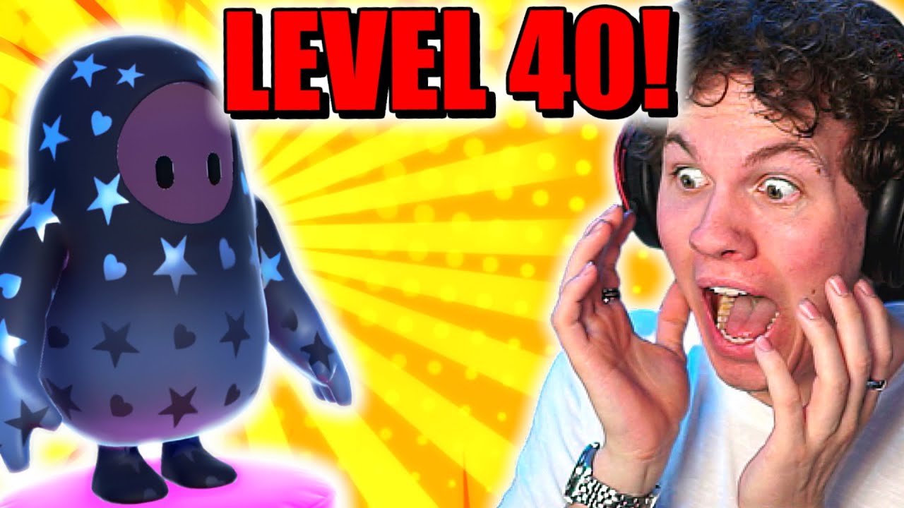 JEG ER KOMMET I LEVEL 40!! - Dansk Fall Guys