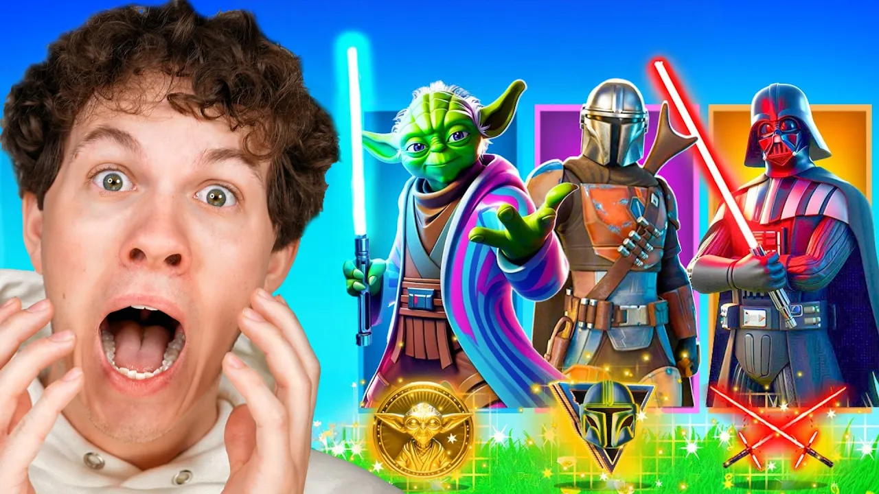 Fortnite "Random Star Wars Skin" Challenge!