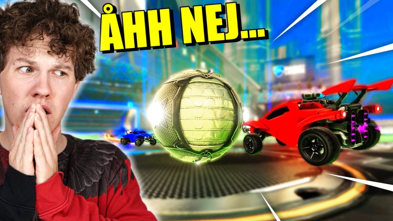 Dette gik værre end jeg havde regnet med... - Dansk Rocket League
