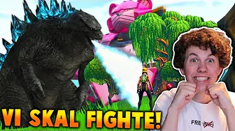 VI SKAL SLÅS IMOD MONSTERET OG ROBOTTEN!! (KÆMPE UPDATE!!) - Dansk Fortnite