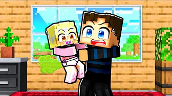 Nat Bliver Forvandlet til en Baby i Minecraft!