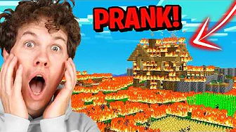 SÆTTER ILD TIL EN BASE PRANK! - Minecraft Prank Wars #6