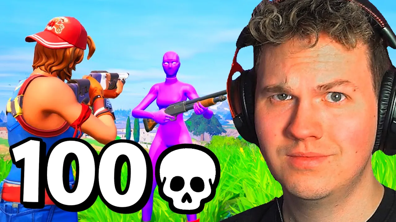 Videoen Stopper Først Når Jeg Har Fået 100 KILLS i Fortnite