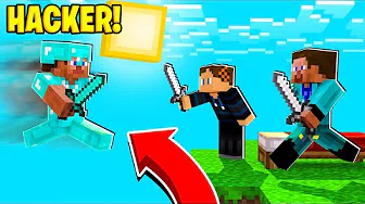 Vi spillede Bedwars og blev forfulgt af en hacker...