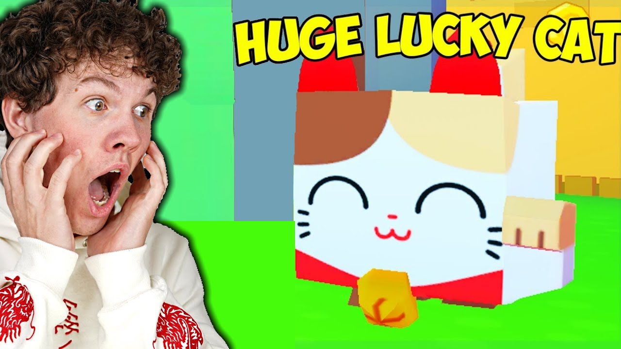 Jeg Åbner En Huge Lucky Cat I FØRSTE FORSØG!! - Dansk Pet Simulator X #24