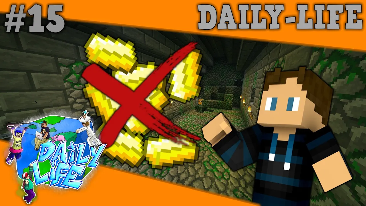 Dansk Minecraft - Daily-Life #15 - GULDET ER VÆK!