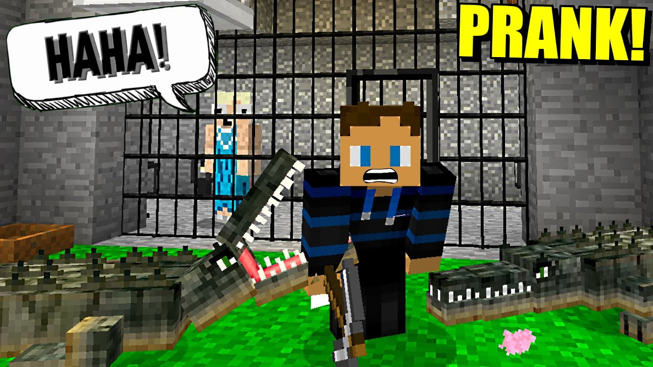 EMIL KASTER MIG IND I ET KROKODILLE BUR!! - Dansk Minecraft Titanic #13