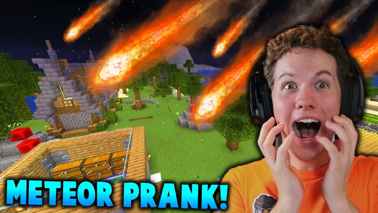Prank Wars #4: METEOR PRANK!!