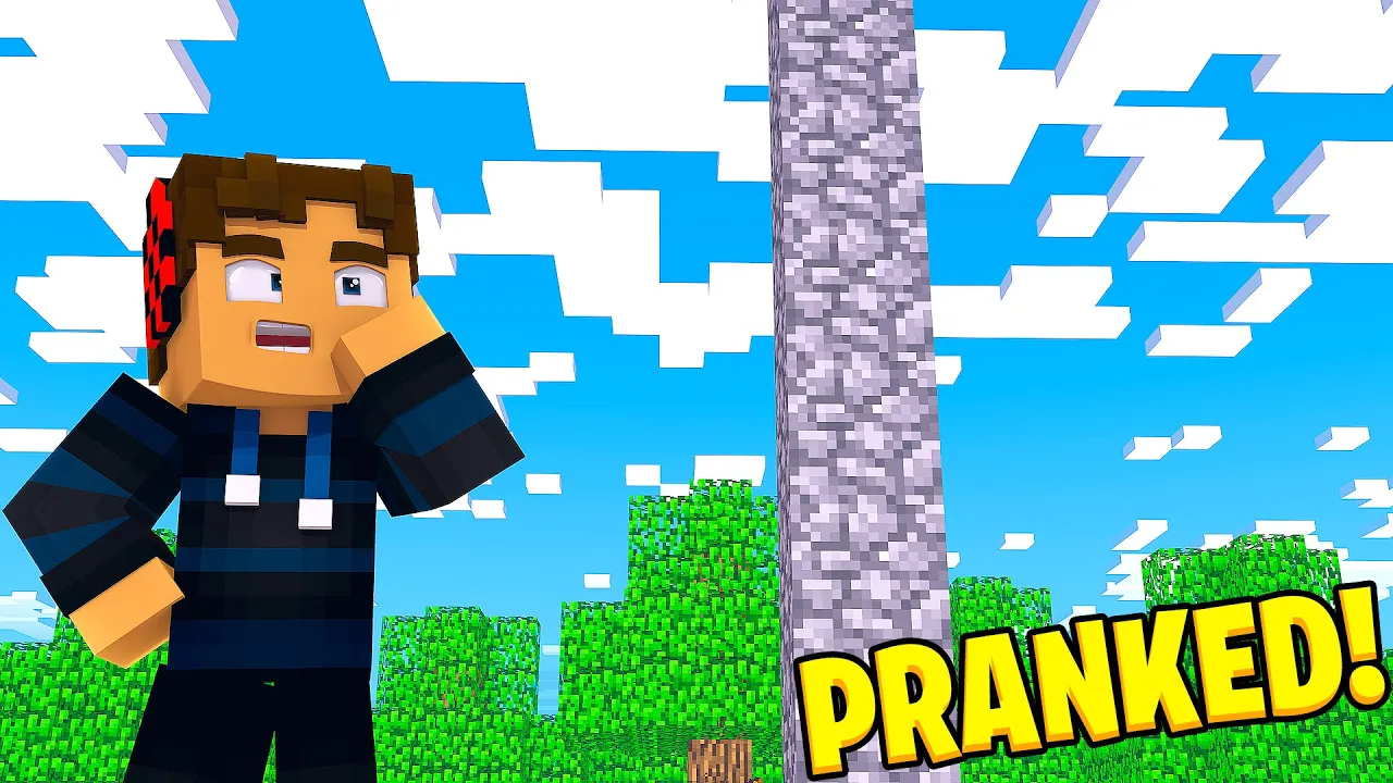 Jeg loggede ind på serveren og så dette i min base... - Prank Wars #4