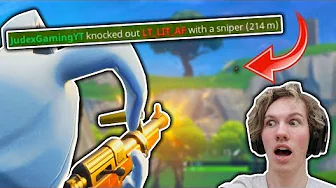 200+ METERS SNIPERSKUD!! - Dansk Fortnite