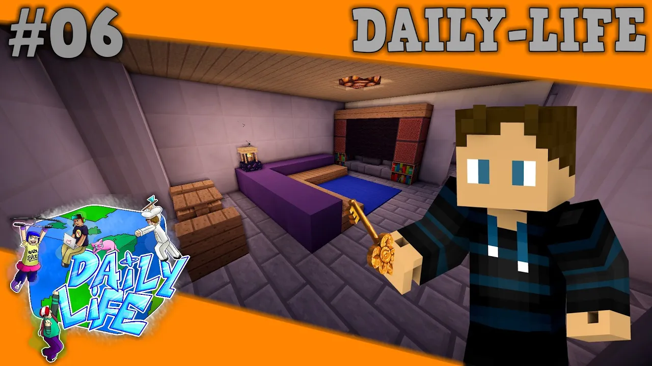 Dansk Minecraft - Daily-Life #6 - OPGRADERER LEJLIGHED!