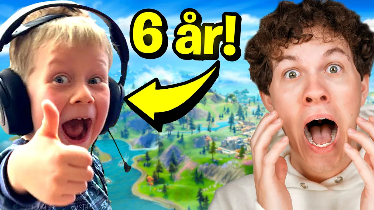 Jeg Spillede RANKED Med 6 ÅRIG PRO i Fortnite!