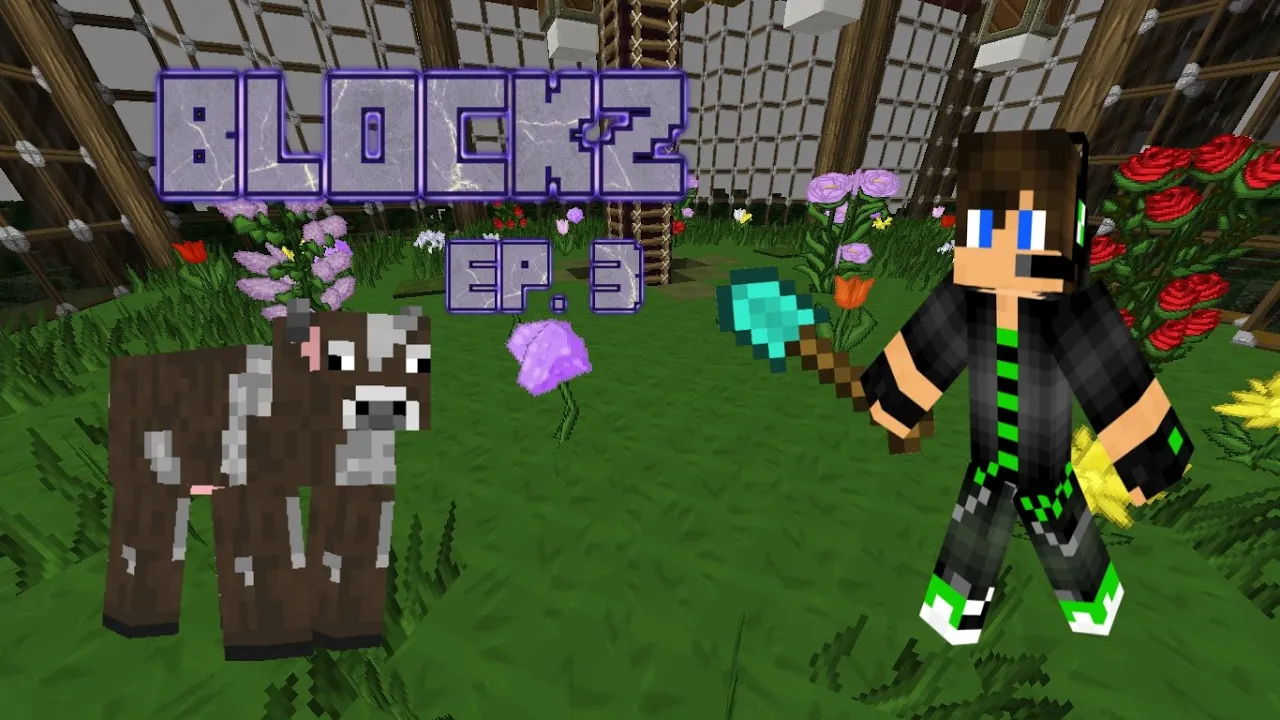 Blockz SMP Ep. 3 - Indendørs have!