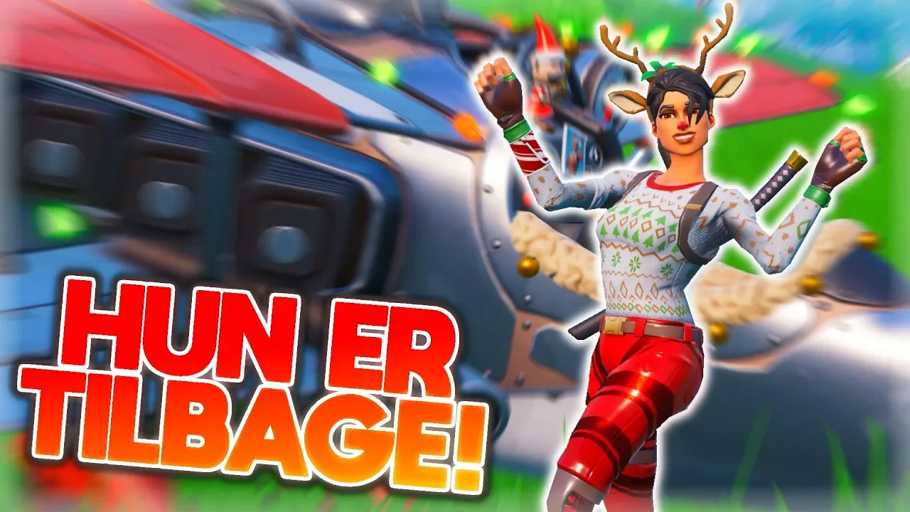 RED-NOSED RAIDER ER TILBAGE!! - Dansk Fortnite