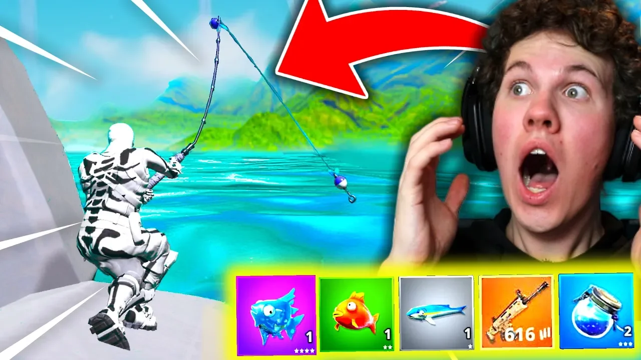 Kan man vinde i Fortnite Chapter 2 KUN ved at fiske?