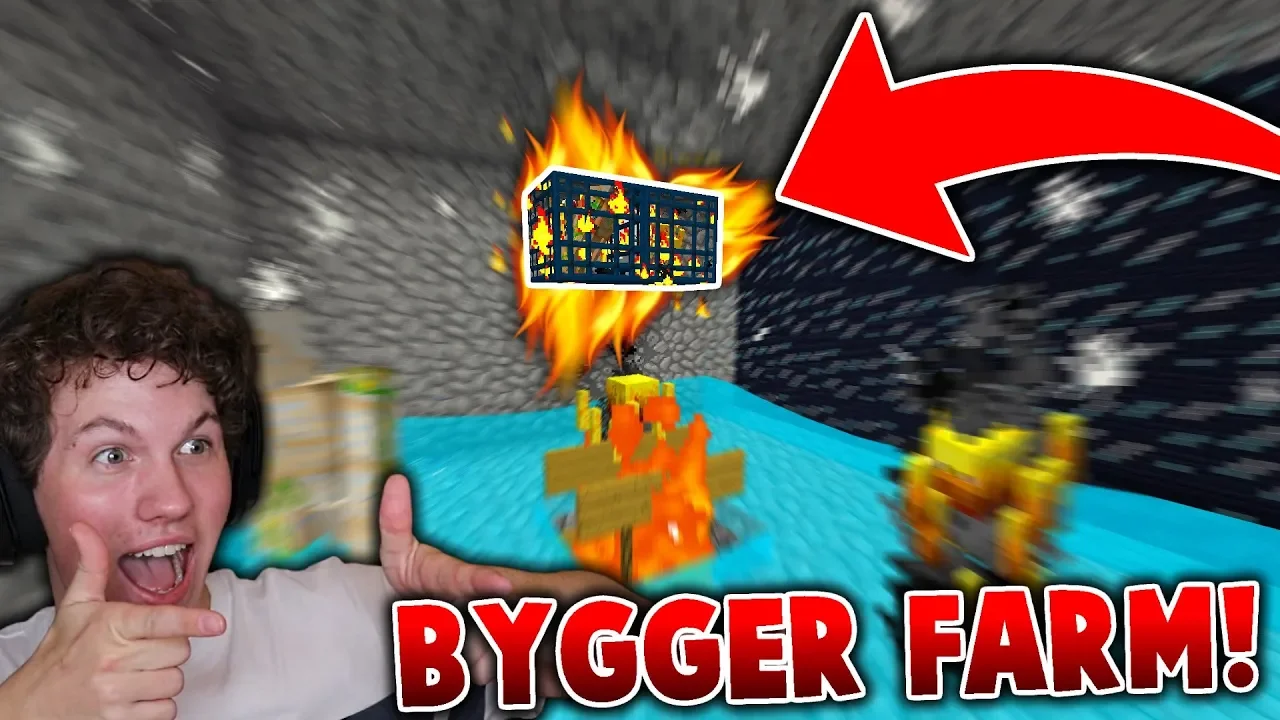 BYGGER DEN BEDSTE MOB-FARM!! - Dansk Minecraft Factions