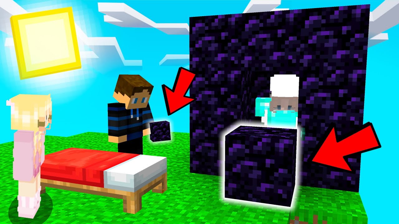 VI FANGER FOLK MED ET *OP* TRICK I BEDWARS!! - Med min Kæreste