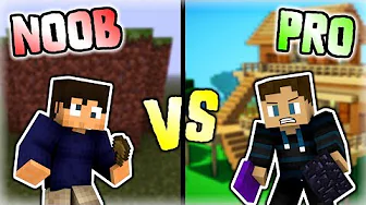NOOB VS PRO #2 - BYGGEKAMP!!