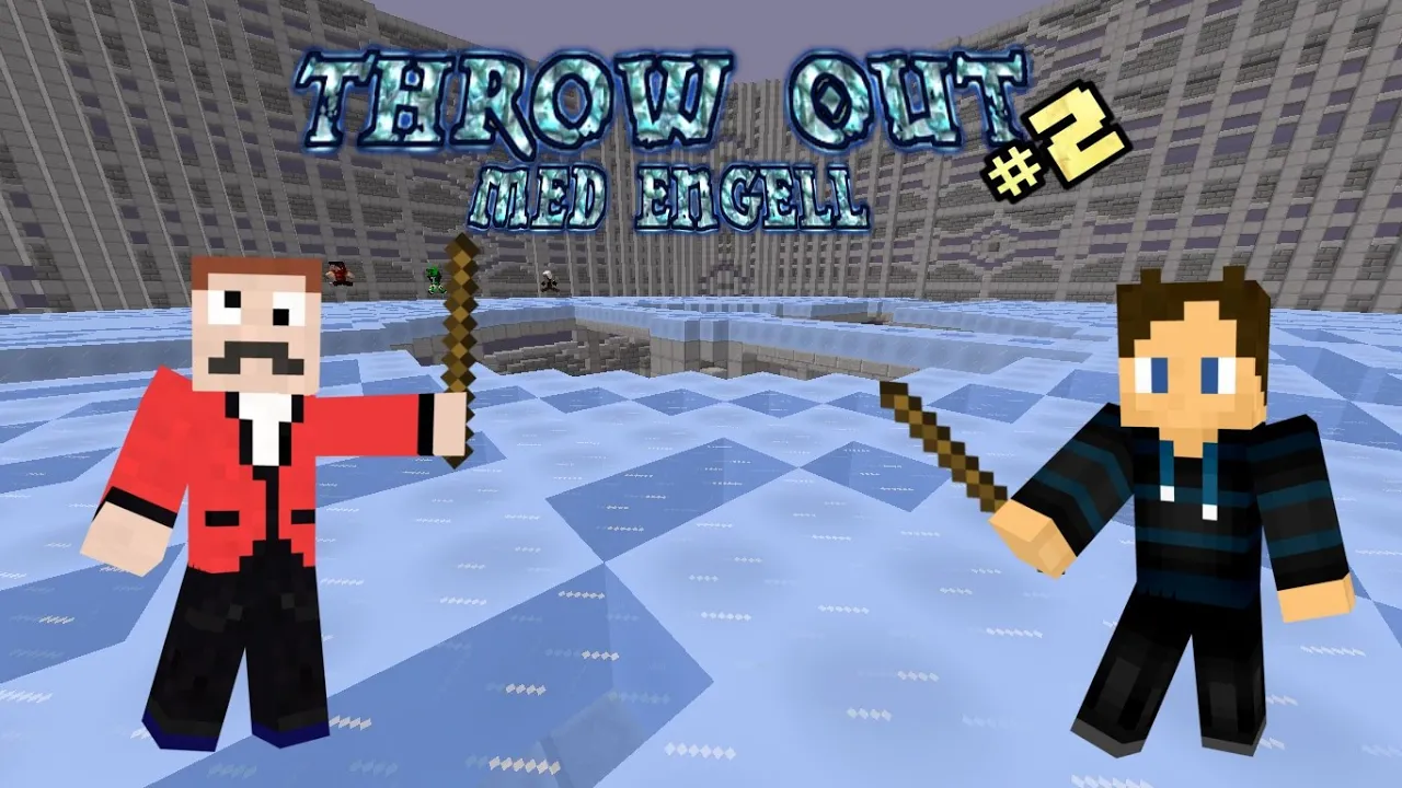 Minecraft MiniGame - Throw Out med Engell #2