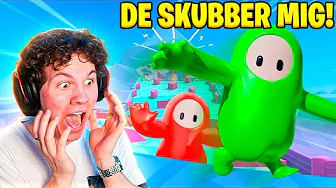 HVORFOR ER ALLE SPILLERE SÅ ONDE!! - Dansk Fall Guys