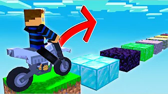 Kan Jeg Klare OBBY ON A BIKE i Minecraft?