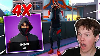 SÅDAN SKAFFEDE JEG 4X IKONIK SKINS!! - Dansk Fortnite