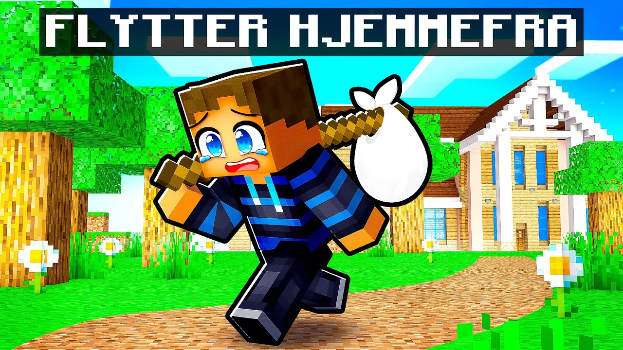 Jeg Flytter Hjemmefra i Minecraft...