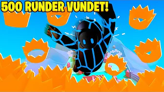 JEG HAR VUNDET 500 RUNDER!! - Dansk Fall Guys