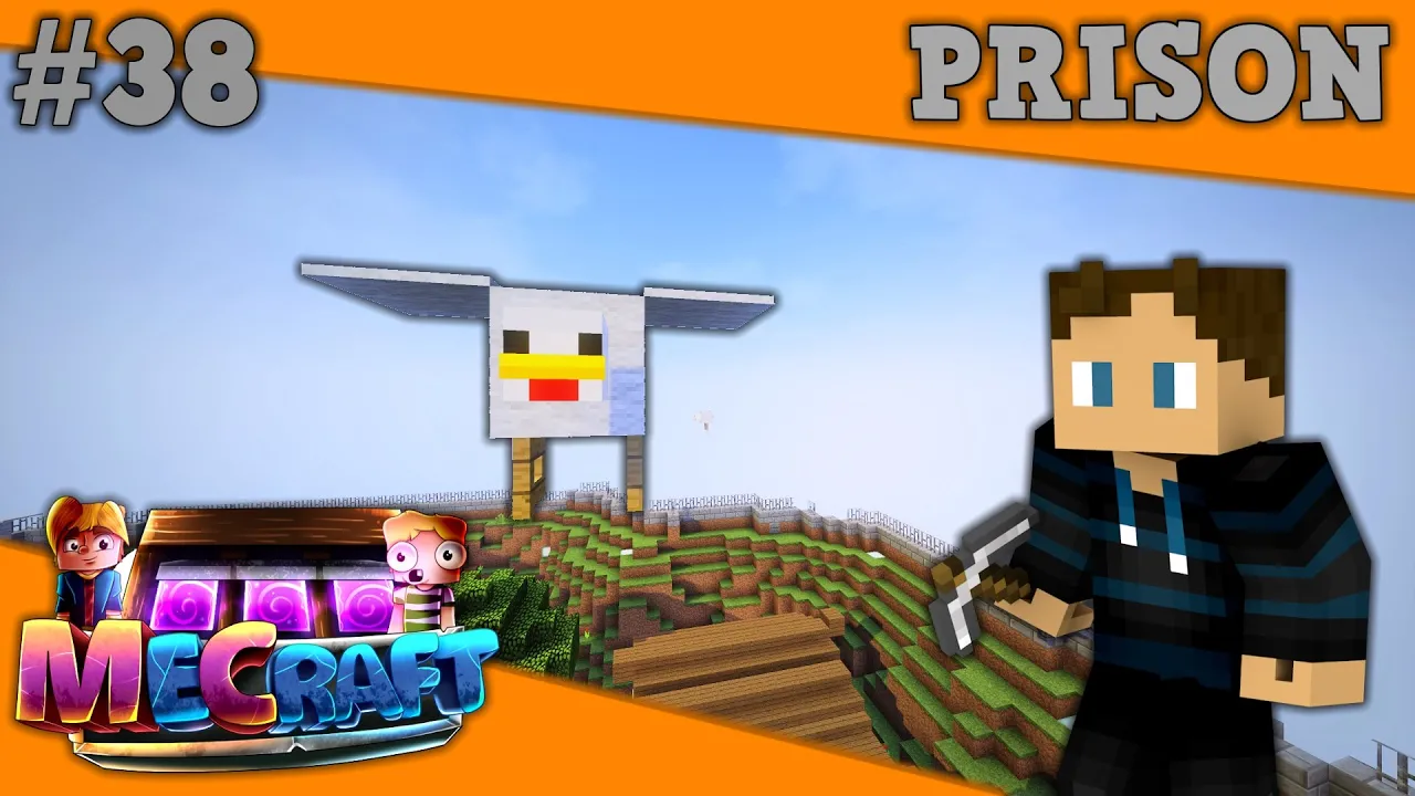 Dansk Minecraft - Prison Ep. 38 - FLYVER PÅ KYLLING!