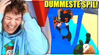 BLIVER SABOTERET AF MIN KÆRESTE I DET DUMMESTE SPIL!! - Dansk Human Fall Flat