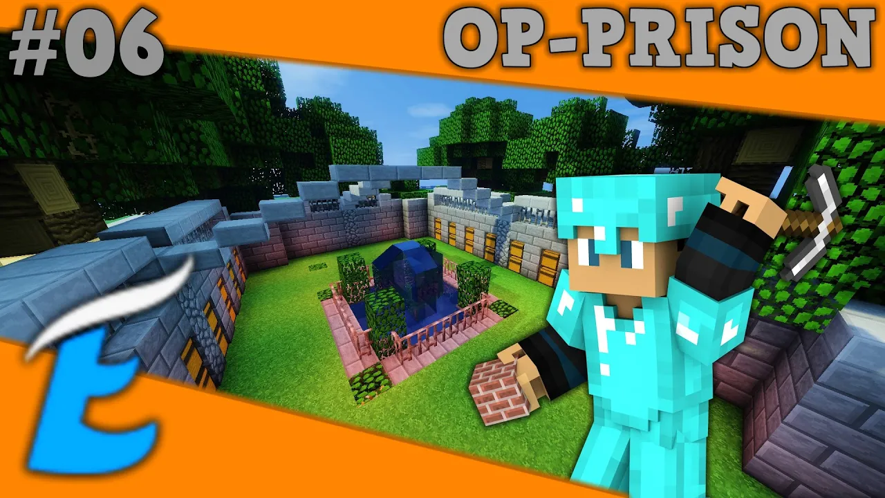Dansk Minecraft - OP-Prison #6 - BYGGER ET HUS!