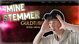 MINE STEMMER TIL GULDTUBEN!!