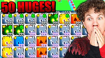 Jeg Har Skaffet 50 HUGE PETS!! (8000KR) - Dansk Pet Simulator X #18