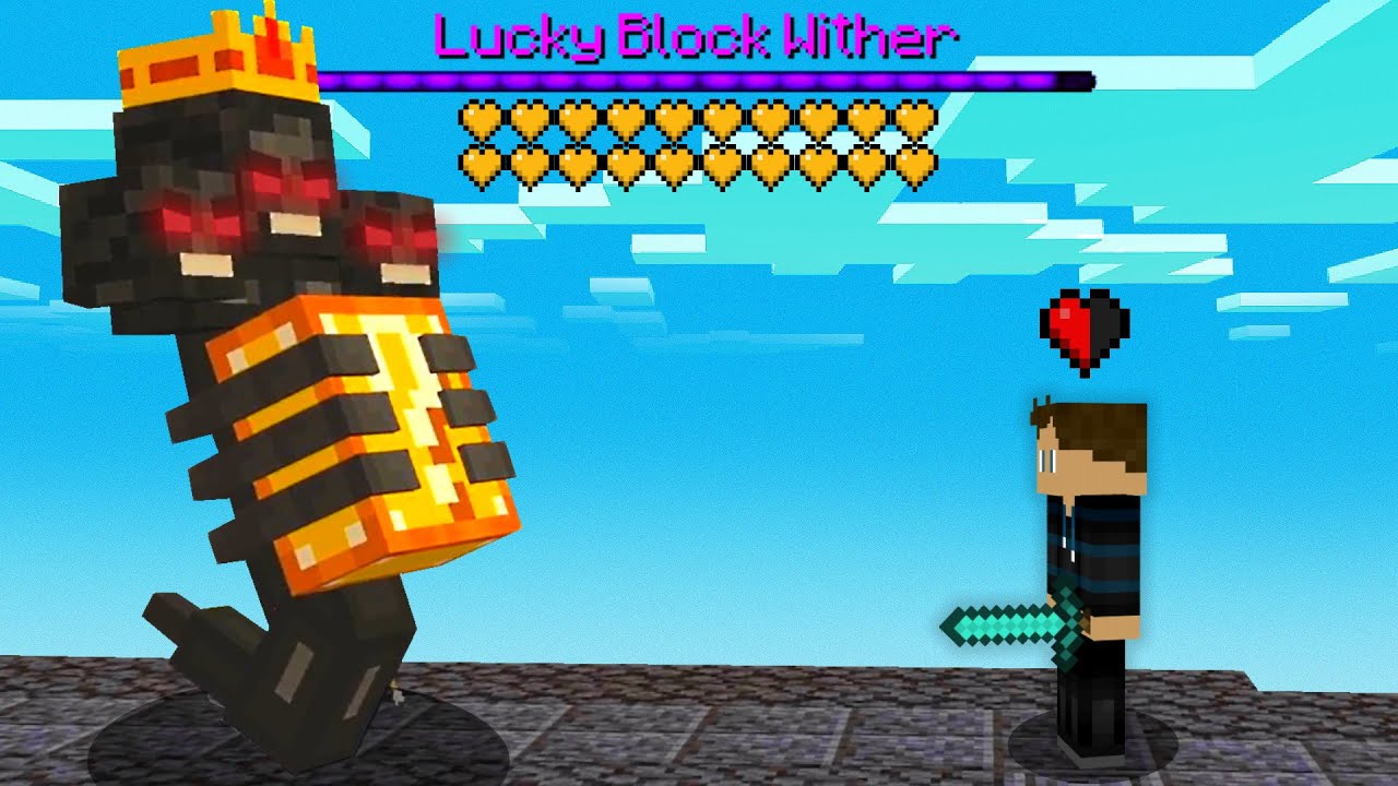 DER FINDES LUCKYBLOCK BOSSER I MINECRAFT!!